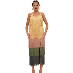 Andrea Iyamah NEME MIDI DRESS